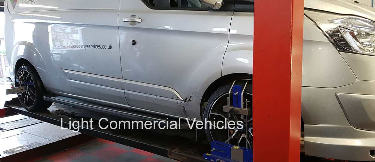 Servicing of light commercial vehicles